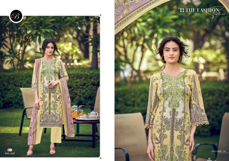 Latest Belliza Naira Vol 149 Cotton Digital Print Dress Material Wholesale 2026