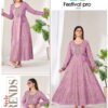 Stylish Blue Hills Festival Pro Vol 20 Anarkali Gown With Classic Neck Embroidery With Belt Wholesale 2026
