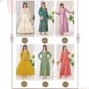 Stylish Blue Hills Festival Pro Vol 20 Anarkali Gown With Classic Neck Embroidery With Belt Wholesale 2026