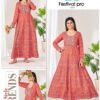 Stylish Blue Hills Festival Pro Vol 20 Anarkali Gown With Classic Neck Embroidery With Belt Wholesale 2026
