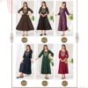 Latest Blue Hills Meloni Rayon Foil Preinted Long Anarakli Kurti Wholesale 2026
