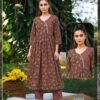 Latest Charvi Vol 1 Cotton Discharge Printed Kurti With Bottom Collection Wholesale 2026
