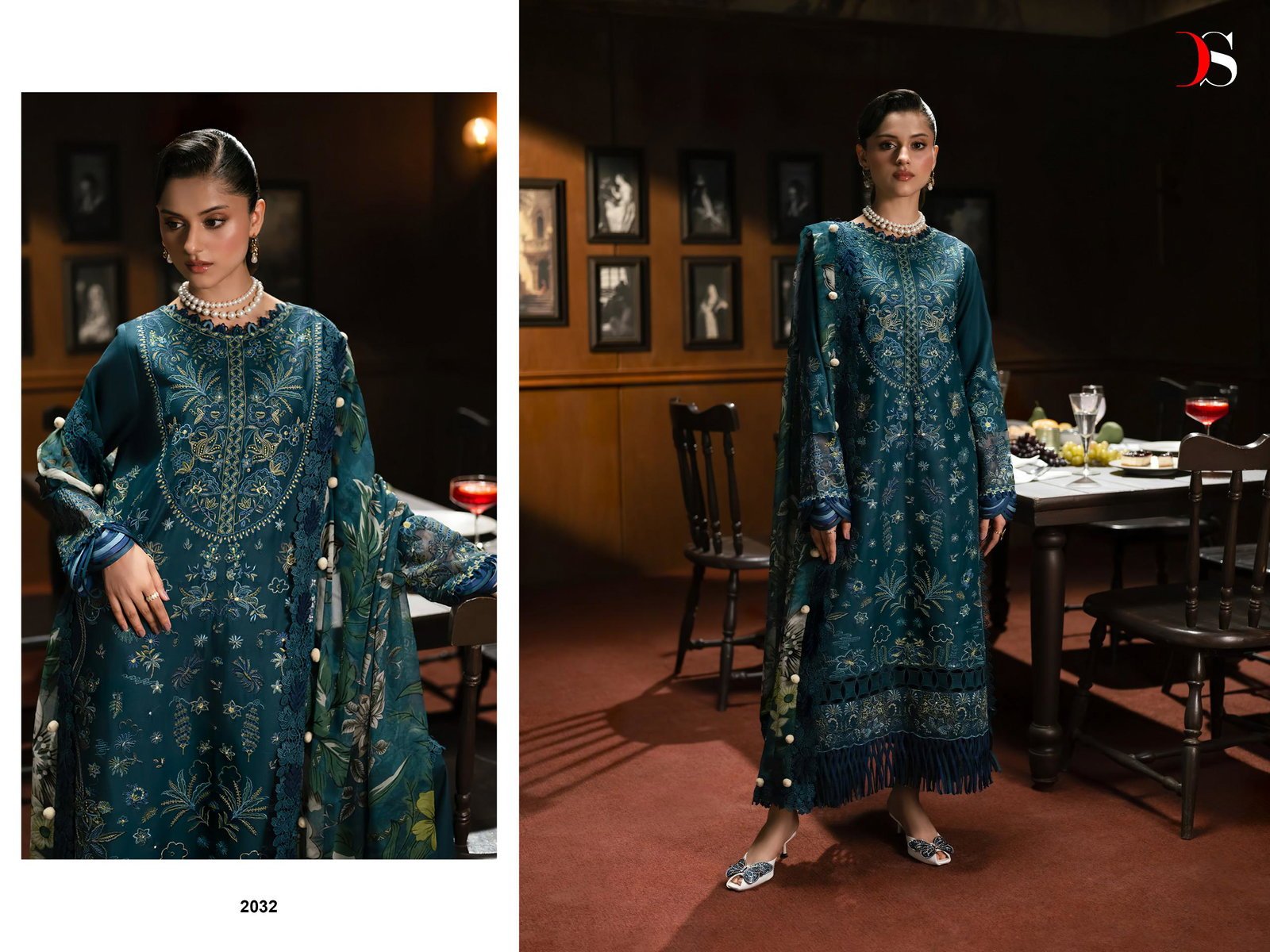 Stylish Deepsy Jade Le Premier Chiffon Dupatta Cotton Embroidered Salwar Kameez Wholesale 2026