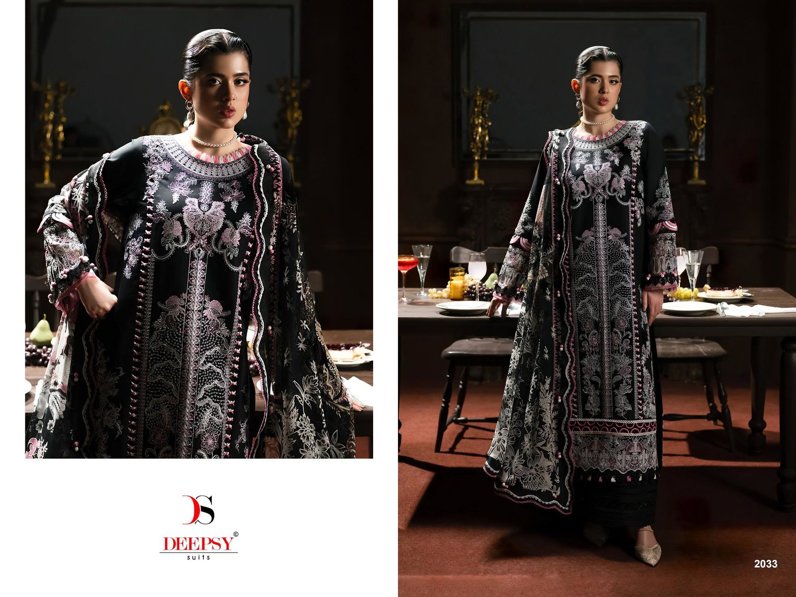 Stylish Deepsy Jade Le Premier Chiffon Dupatta Cotton Embroidered Salwar Kameez Wholesale 2026