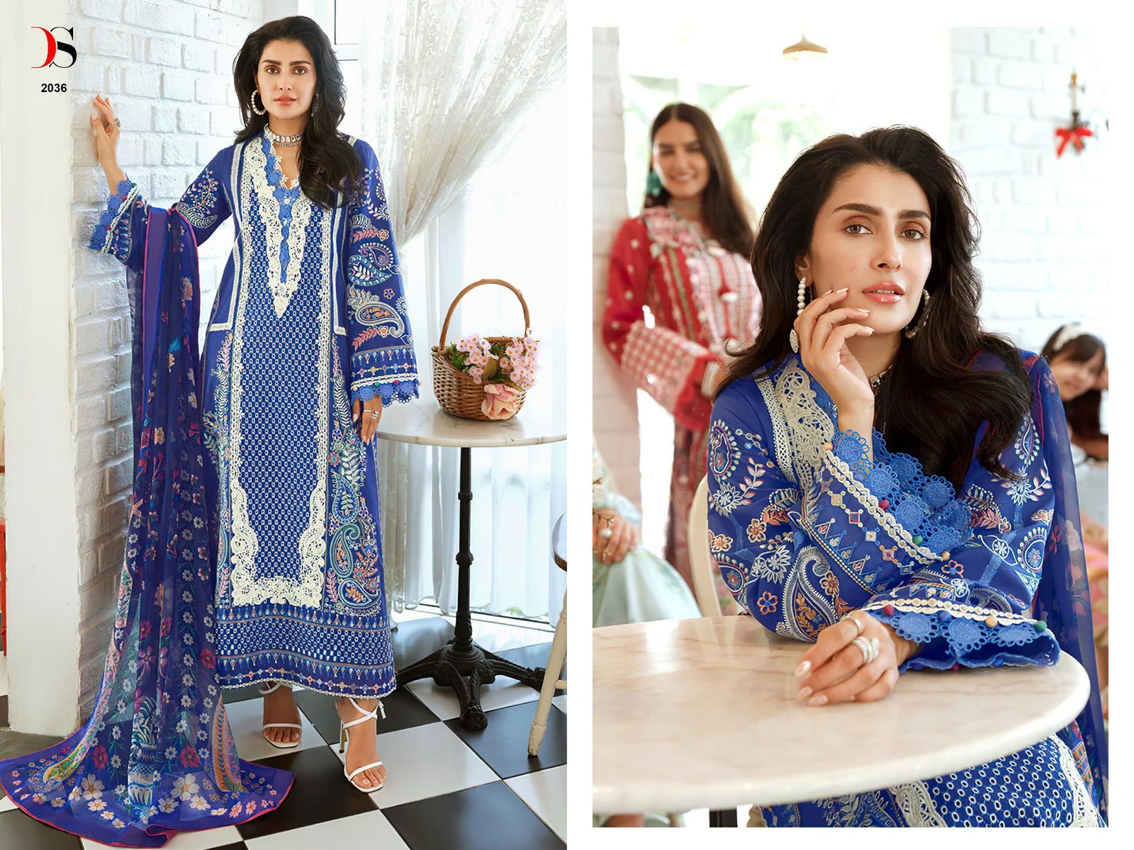 Stylish Deepsy Mushq Vol 4 Chiffon Dupatta Cotton Embroidered Salwar Kameez Wholesale 2026