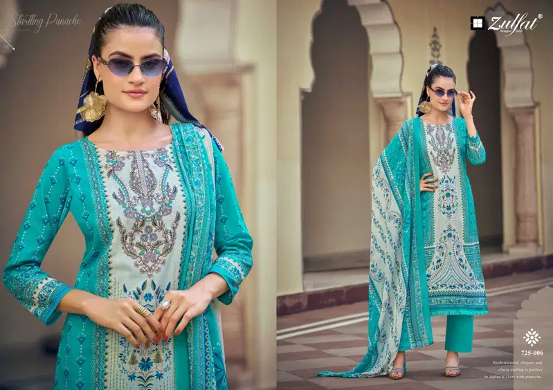 Latest Deepsy Sana Safina Vol 6 Cotton Embroidered Dress Material Wholesale 2026