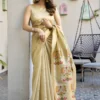 Launching Gobuni Surbhi Paitahni Silk Jacquard Zari Party Wear Saree 2026