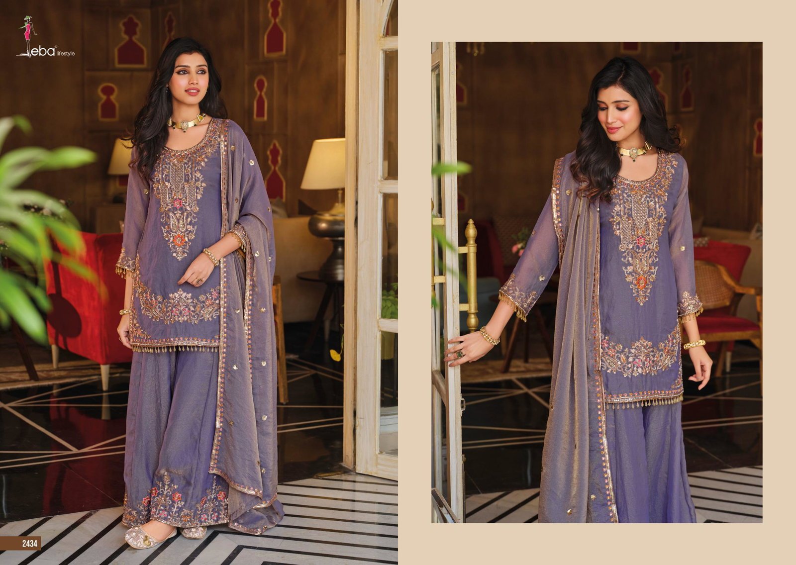 Launching Eba Sofiya Nc Moss Beads Worked Salwar Kameez Collection Wholesale 2026