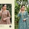 Stylish Four Dots Keeva Jiraff Weaving Silk Hand Worked Dress Material Wholesale 2026