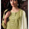 Ganga Bithia 4880 Cotton Embroidered Salwar Kameez Collection Wholesale