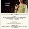 Stylish Ganga Bithia 4880 Cotton Embroidered Salwar Kameez Collection Wholesale 2026