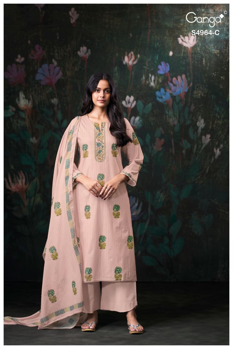 Buy Ganga Deyza 4964 Cotton Printed Salwar Kameez Wholesale 2026