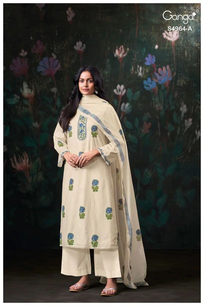 Buy Ganga Deyza 4964 Cotton Printed Salwar Kameez Wholesale 2026