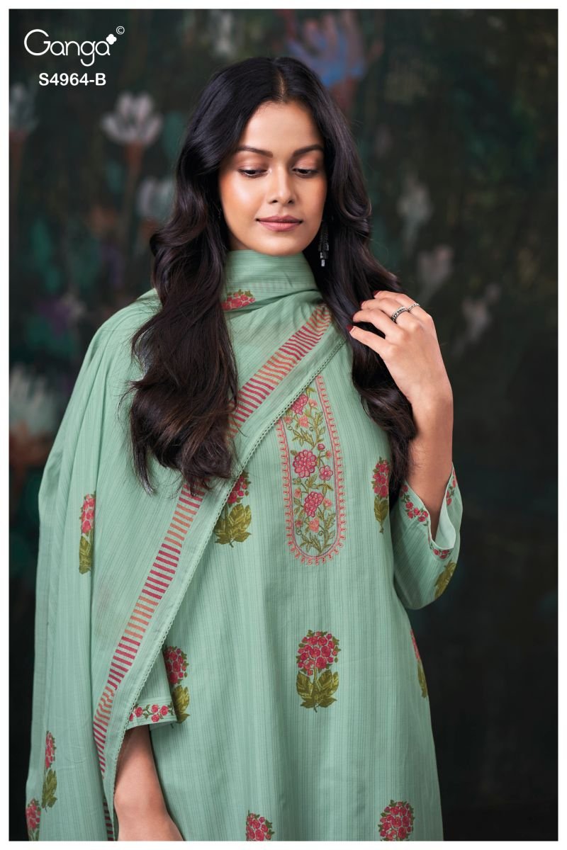 Buy Ganga Deyza 4964 Cotton Printed Salwar Kameez Wholesale 2026