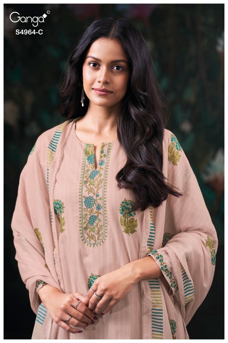 Buy Ganga Deyza 4964 Cotton Printed Salwar Kameez Wholesale 2026