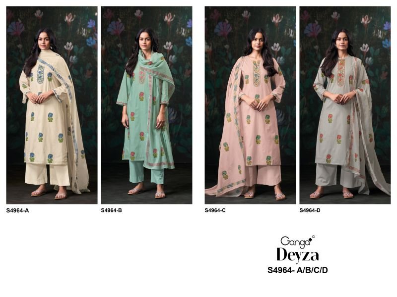 Buy Ganga Deyza 4964 Cotton Printed Salwar Kameez Wholesale 2026