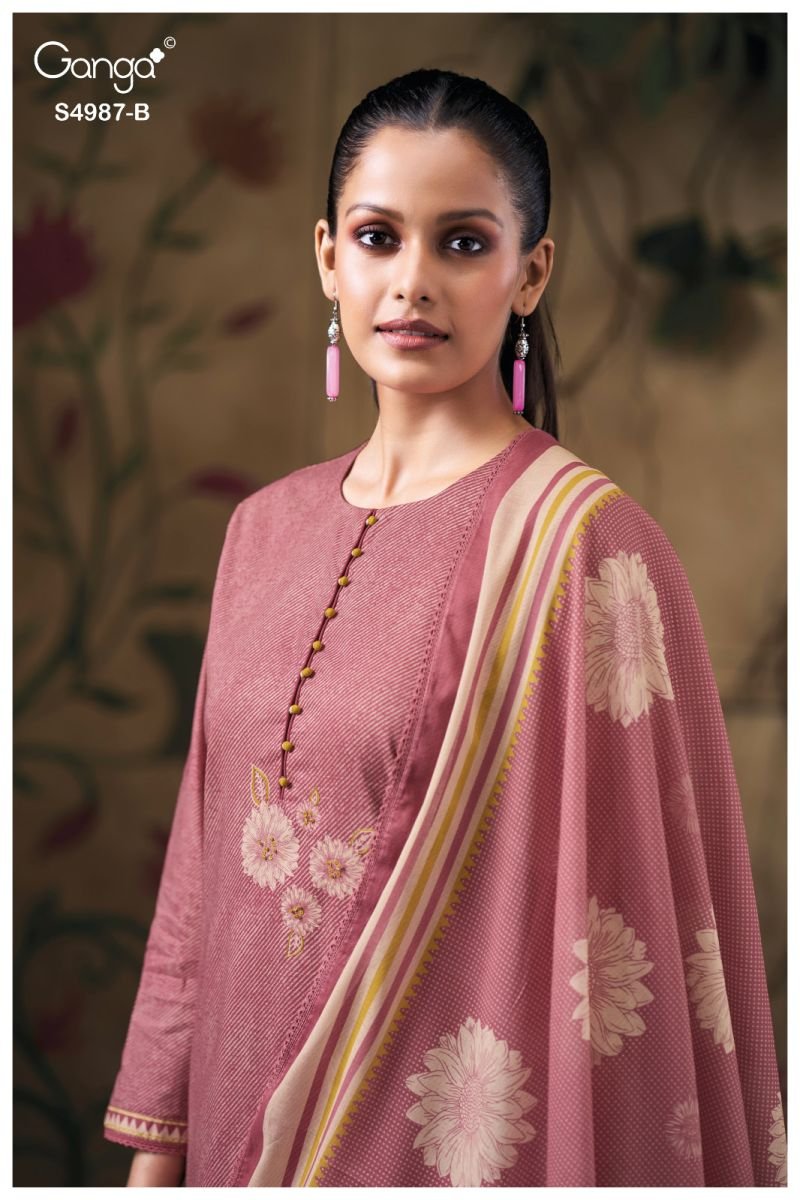 Stylish Ganga Meliora 4987 Cotton Embroidered Salwar Kameez Wholesale 2026