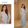 Stylish Gulkayra Mirza New Color Chinon With Embroidered Indo Western Collection Wholesale 2026