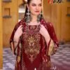 Hala Aayat Vol 4 Cotton Digital Printed Style With Heavy Embroidered Dress Material Wholesale