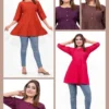 Buy Hetvi Yukti Rayon Dobby Office Wear Short Top Collection Wholesale 2026