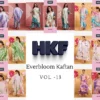 Latest Hkf Everbloom Kaftan Vol 13 Soft Satin Printed Party Wear Kaftan Wholesale 2026