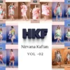 Beautiful Hkf Nirvana Kaftan Vol 13 Soft Satin Printed Fancy Kaftan Collection Wholesale 2026