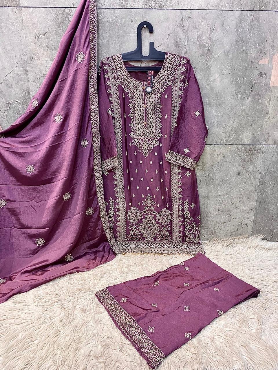 Launching Hoor Tex 473 A To D Chinon Cut Worked Salwar Kameez Wholesale 2026