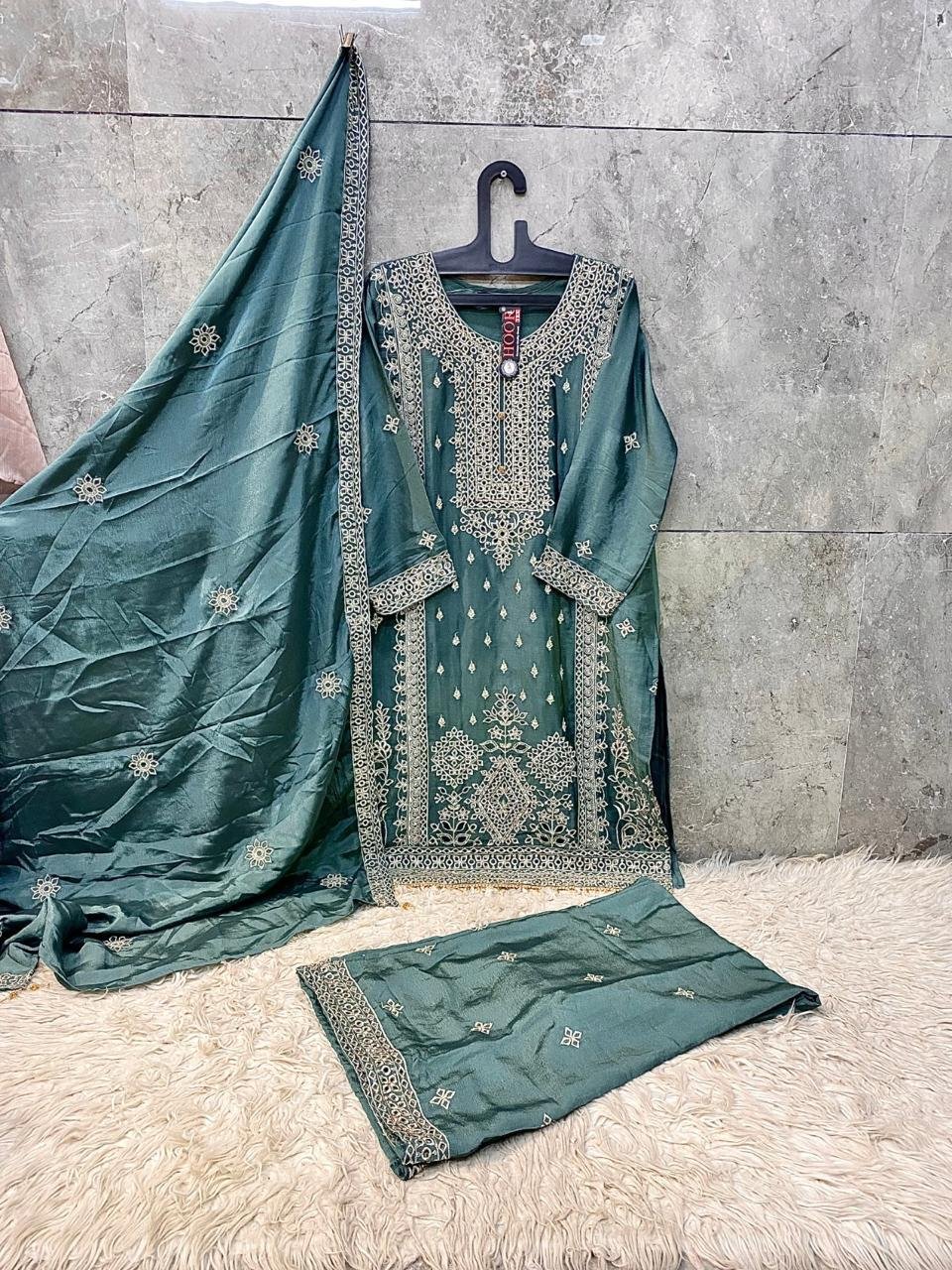 Launching Hoor Tex 473 A To D Chinon Cut Worked Salwar Kameez Wholesale 2026