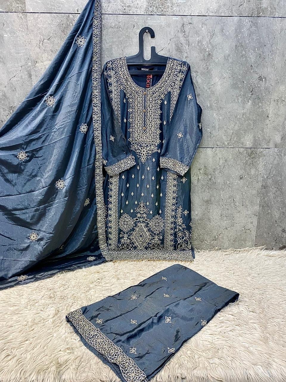 Launching Hoor Tex 473 A To D Chinon Cut Worked Salwar Kameez Wholesale 2026