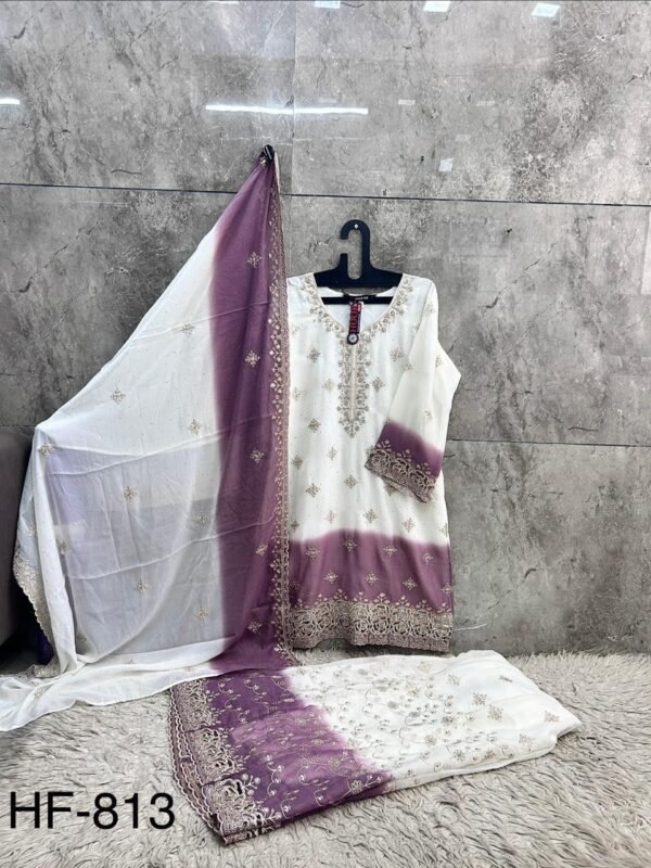 Latest Hoor Tex 813 A To D Simar Padding Shaded Salwar Kameez Wholesale 2026