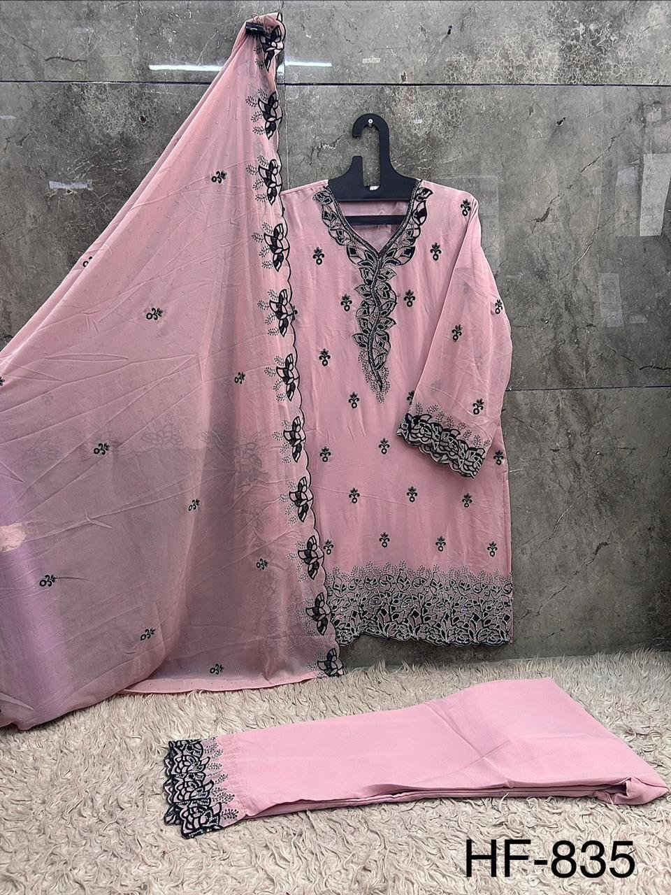 Beautiful Hoor Tex 835 A To D Georgette Embroidered Salwar Kameez Collection Wholesale 2026
