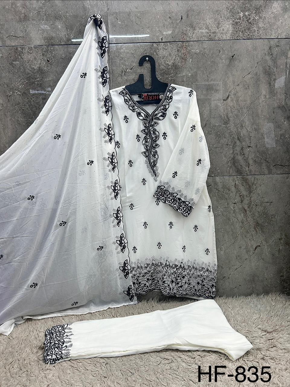 Beautiful Hoor Tex 835 A To D Georgette Embroidered Salwar Kameez Collection Wholesale 2026