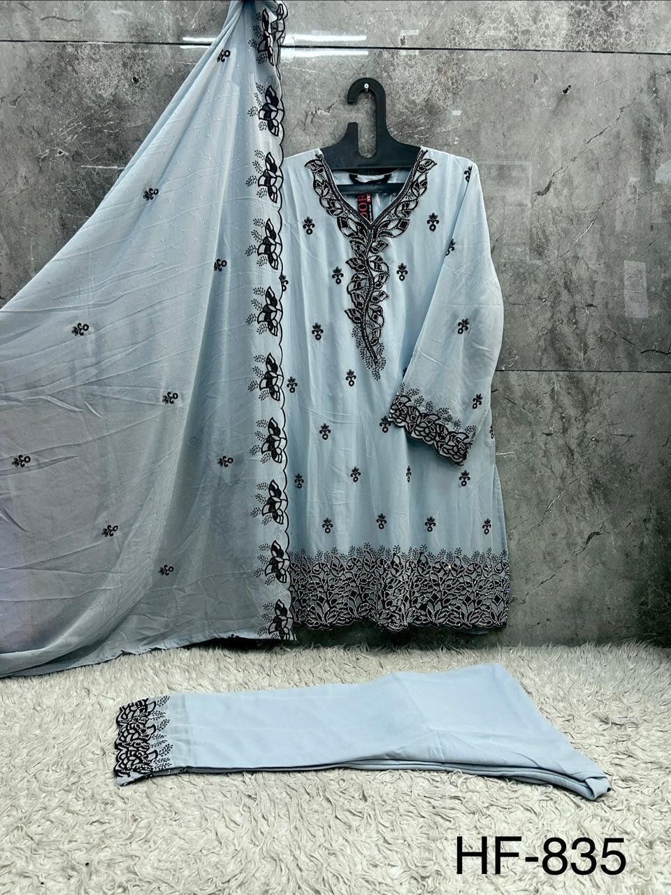 Beautiful Hoor Tex 835 A To D Georgette Embroidered Salwar Kameez Collection Wholesale 2026