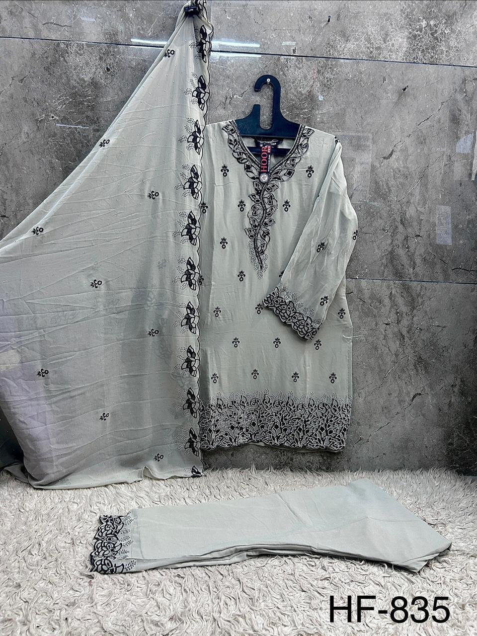 Beautiful Hoor Tex 835 A To D Georgette Embroidered Salwar Kameez Collection Wholesale 2026