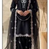 Hoor Tex 847 A To D Malai Satin Embroidered Salwar Kameez Collection Wholesale