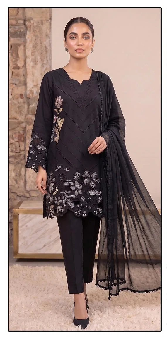 Hoor Tex 862 A To D Cotton Embroidered Salwar Kameez Wholesale