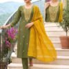 Stylish Jasmine D No 1001 To 08 Vertican Silk Thread Worked Kurti Set Wholesale 2026