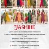 Stylish Jasmine D No 1001 To 08 Vertican Silk Thread Worked Kurti Set Wholesale 2026