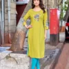 Launching Kadlee Ladlee Vol 3 Rayon With Thread Work Kurti Collection Wholesale 2026
