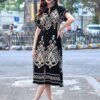 Latest Kadlee Signeture Rayon Printed Casual Long Top Wholesale 2026