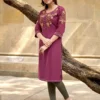 Launching Kadlee Suchitra Rayon Thread Worked Kurti Collection Wholesale 2026