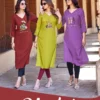 Kadlee Yashvi Vol 2 Rayon Thread Worked Kurti Collection Wholesale