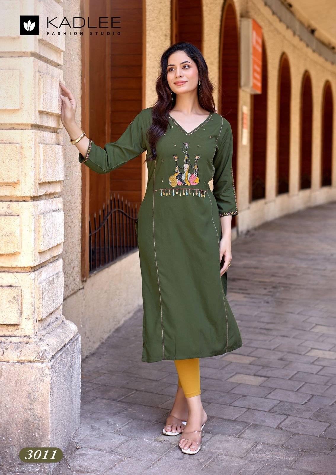 Beautiful Kadlee Yashvi Vol 2 Rayon Thread Worked Kurti Collection Wholesale 2026