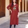 Beautiful Kadlee Yashvi Vol 2 Rayon Thread Worked Kurti Collection Wholesale 2026