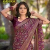 Kashvi Kanika Vol 1 Marshmello Silk With Zari Border Work Saree Wholesale