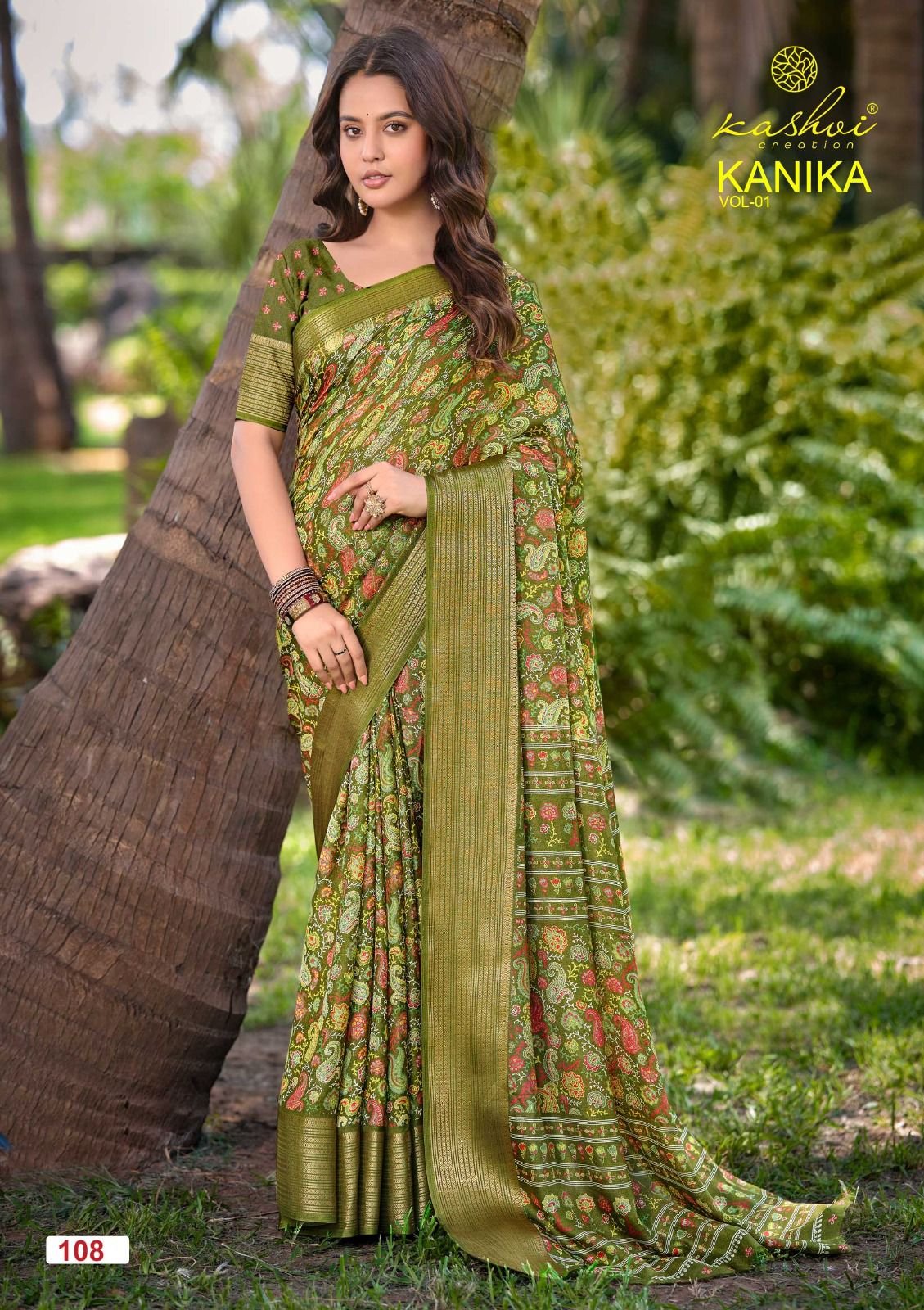Kashvi Kanika Vol 1 Marshmello Silk With Zari Border Work Saree Wholesale