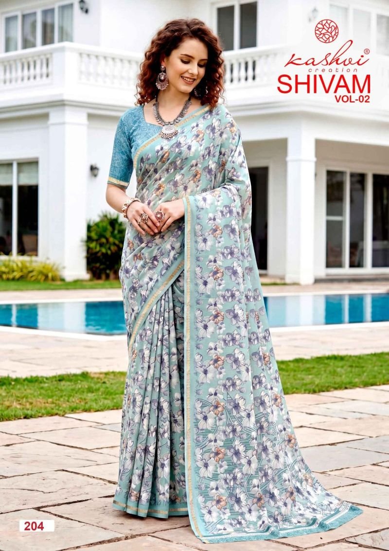 Launching Kashvi Shivam Vol 2 Dull Moss Viscose Saree Collection Wholesale 2026