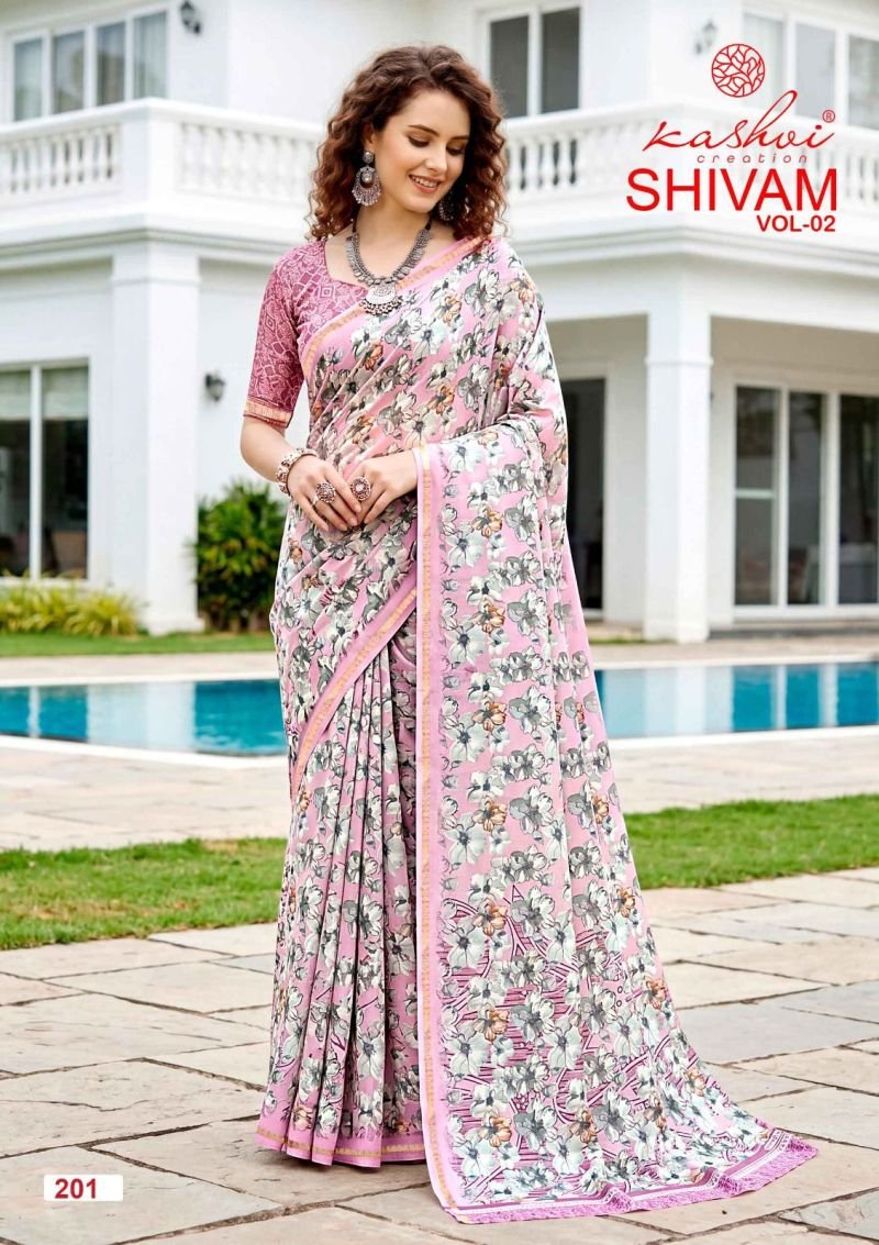 Launching Kashvi Shivam Vol 2 Dull Moss Viscose Saree Collection Wholesale 2026