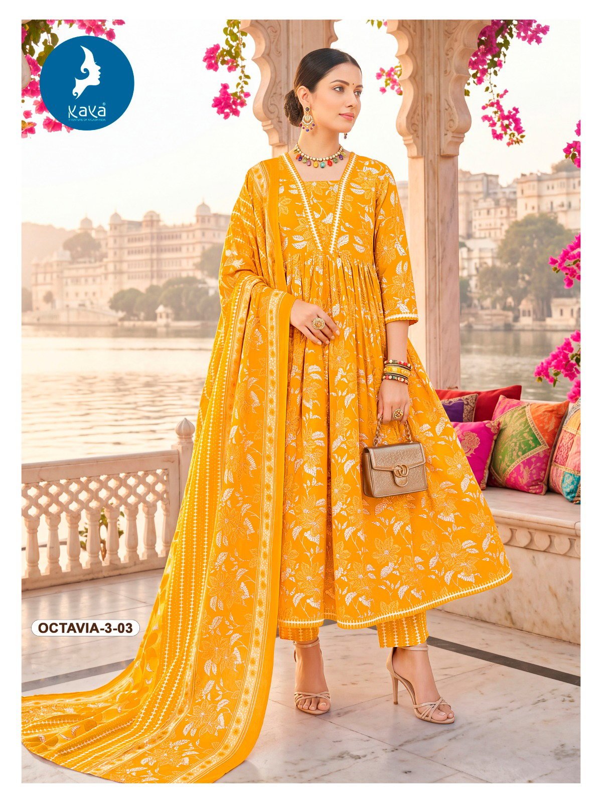 Beautiful Kaya Octavia Vol 3 Cotton Printed Kurti With Bottom Dupatta Wholesale 2026