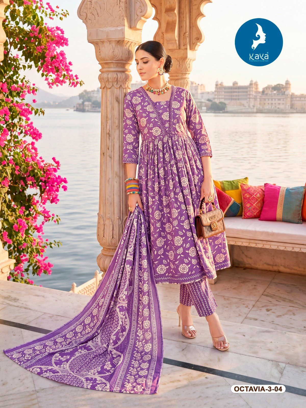 Beautiful Kaya Octavia Vol 3 Cotton Printed Kurti With Bottom Dupatta Wholesale 2026